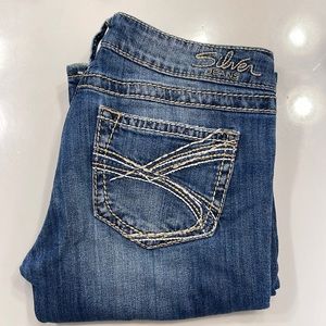Silver jeans